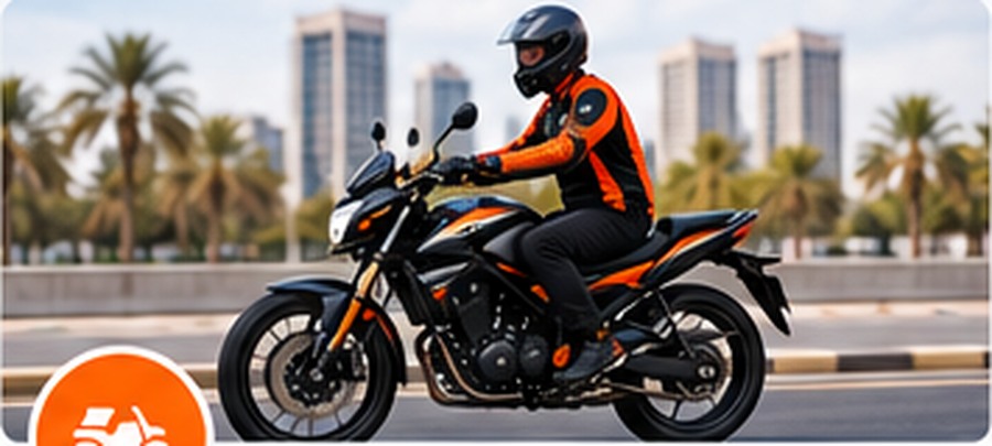 Motorcycle delivery service